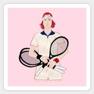 Richie Tenenbaum tenis - Wes Anderson Sticker